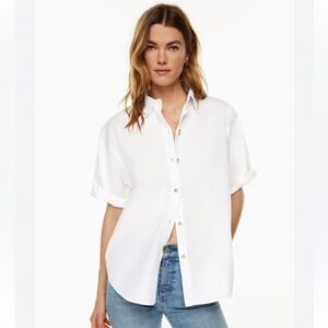 Aritzia White Blouse
